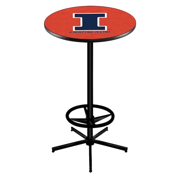 Holland Bar Stool Co 42" Black Illinois Pub Table L216B4228IlliniU - main